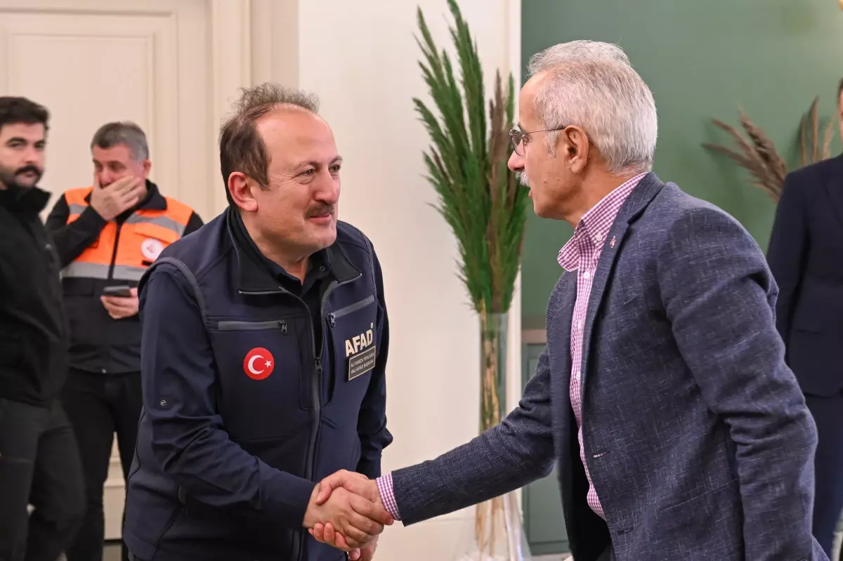 Bakanlar Rize’de Sel İncelemesi