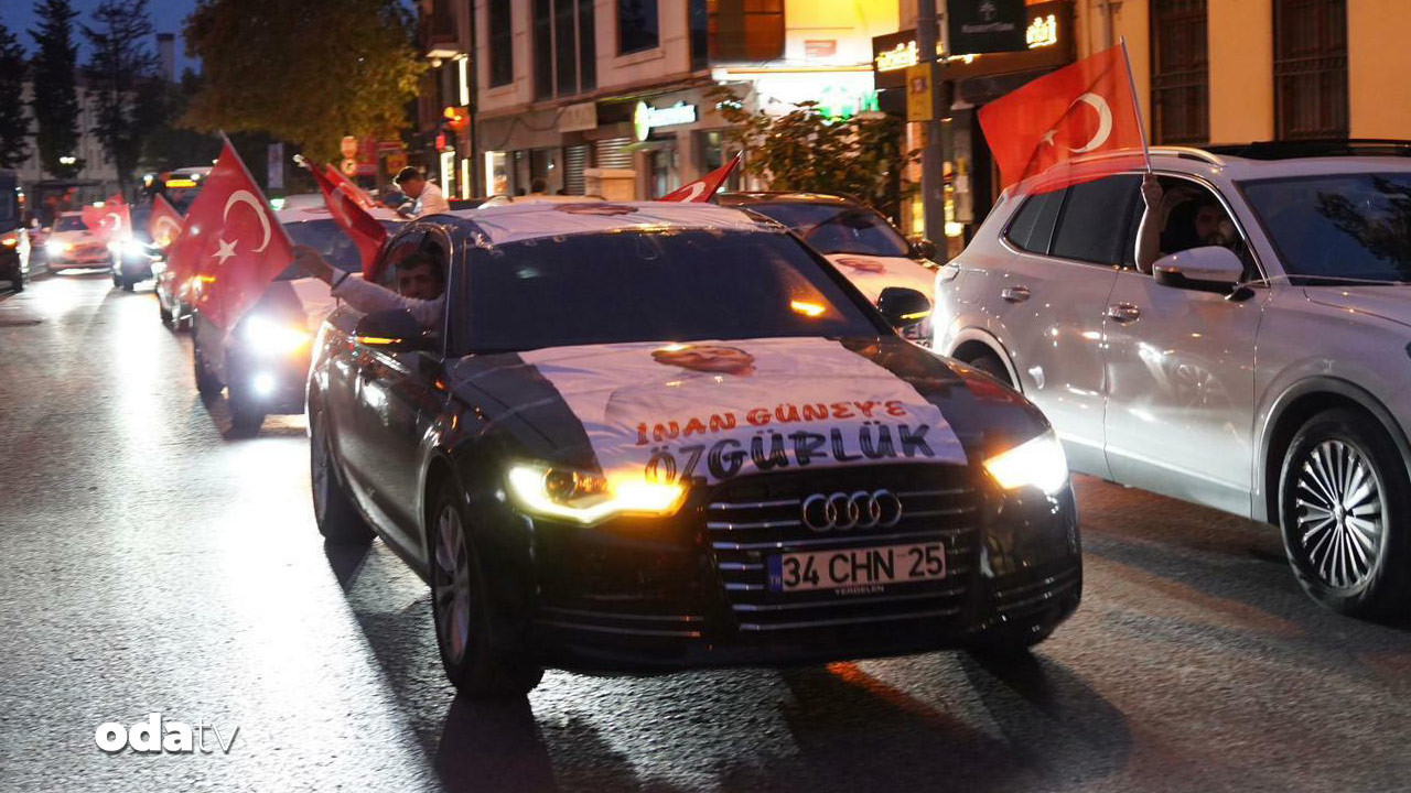 Beyoğlu’nda İnan Güney’e destek konvoyu