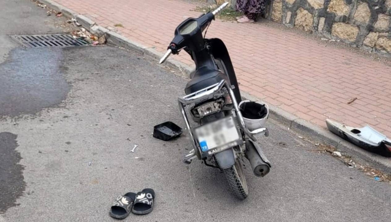 Konya’da motosiklet kazası: 1 çocuk ağır yaralı