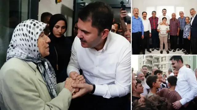 Bakan Kurum’dan Hatay’da depremzede aileye ziyaret: ‘Devlet millet el ele bu başarıyı gerçekleştirdik’