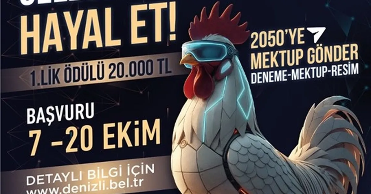Denizli’de hayalini yaz, 20 bin TL kazan!