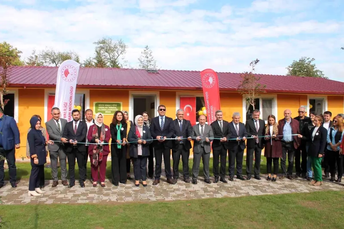 Düzce’de Kadın Üreticilerden Tarımsal Kalkınma Kooperatifi Açılışı