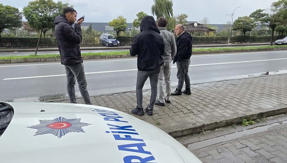 Ereğli’de kaza faciadan dönüldü