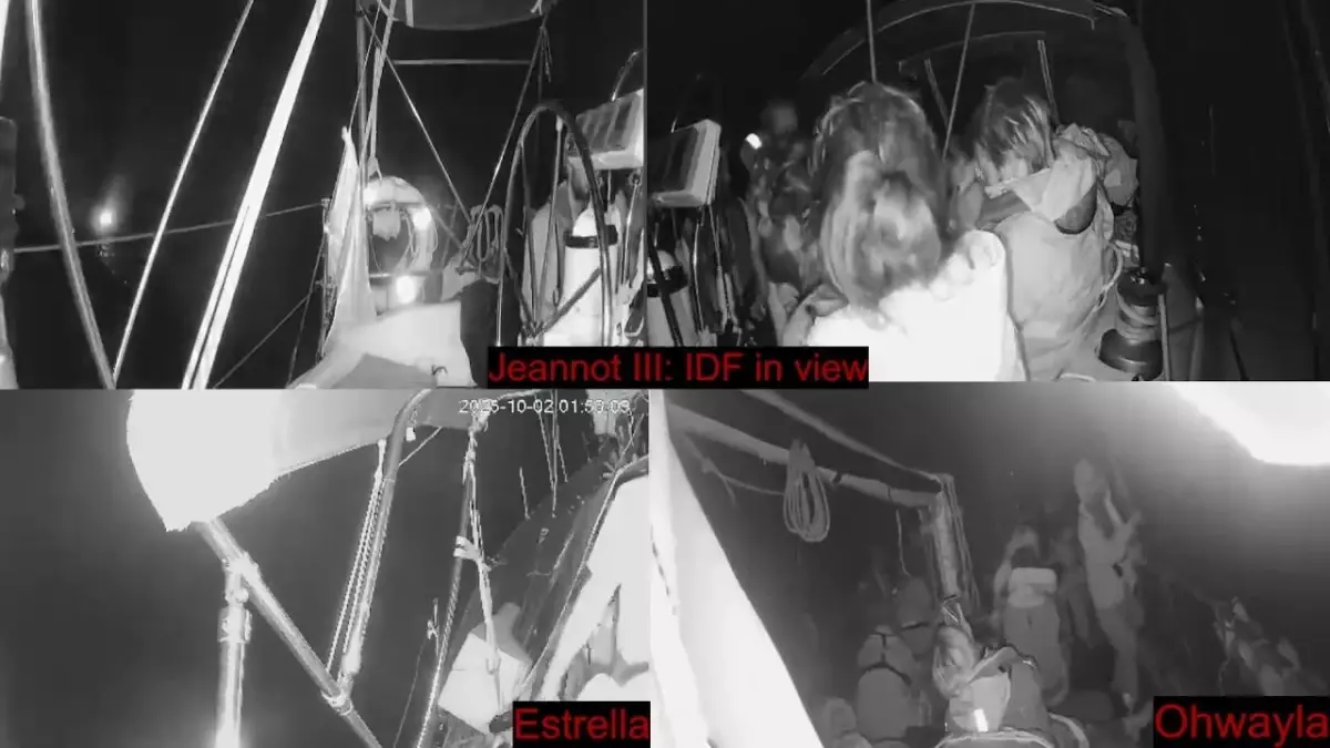 İsrail, Küresel Sumud Filosu’na Saldırdı