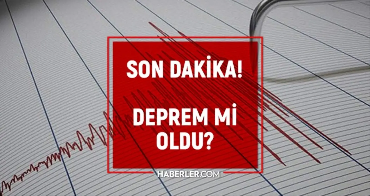 SON DEPREMLER! 1 Ekim deprem mi oldu, deprem ne zaman, kaç büyüklüğünde oldu?