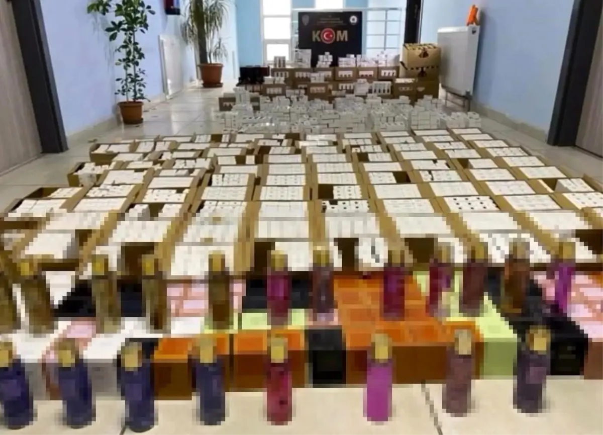 Tavşanlı’da Gümrük Kaçağı Parfüm Operasyonu