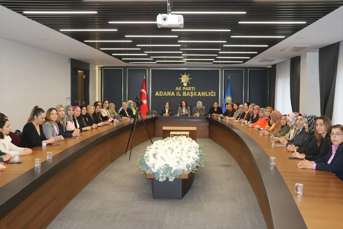 Adana ve Hatay’da AK Parti’den kadına yönelik şiddetle mücadele günü açıklaması