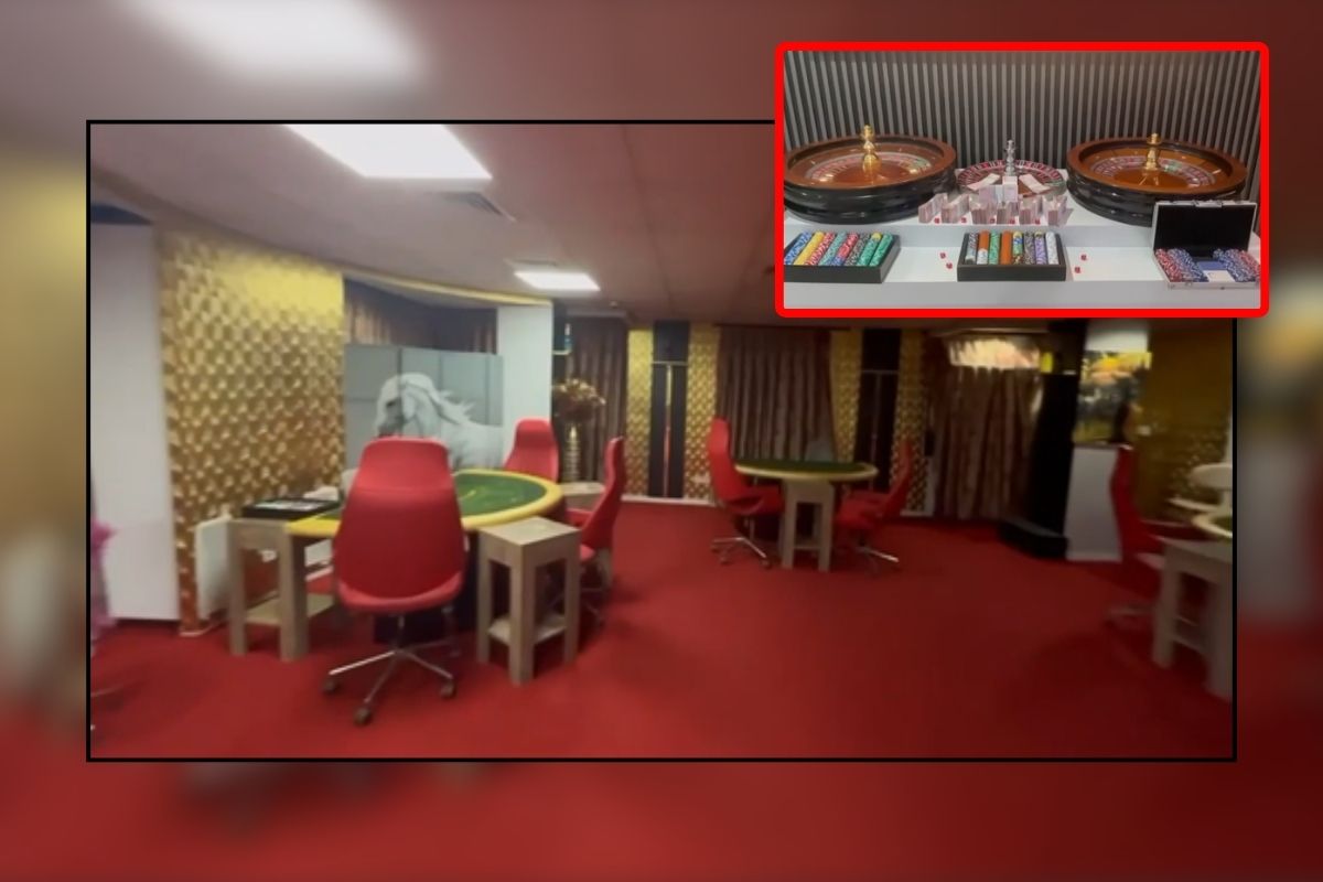 İstanbul’da rulet makineli ev kumarhanesine baskın yapıldı