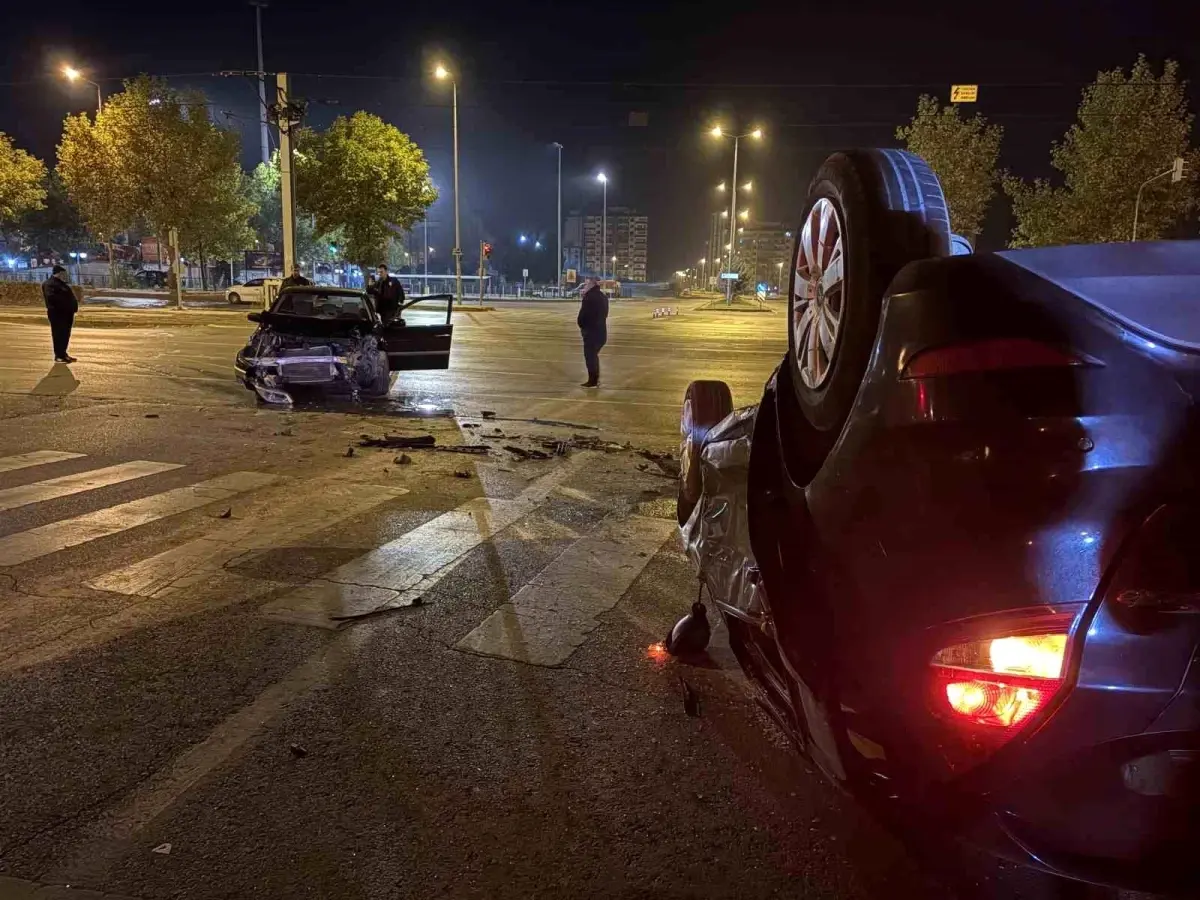 Kayseri’de Trafik Kazası: 2 Yaralı