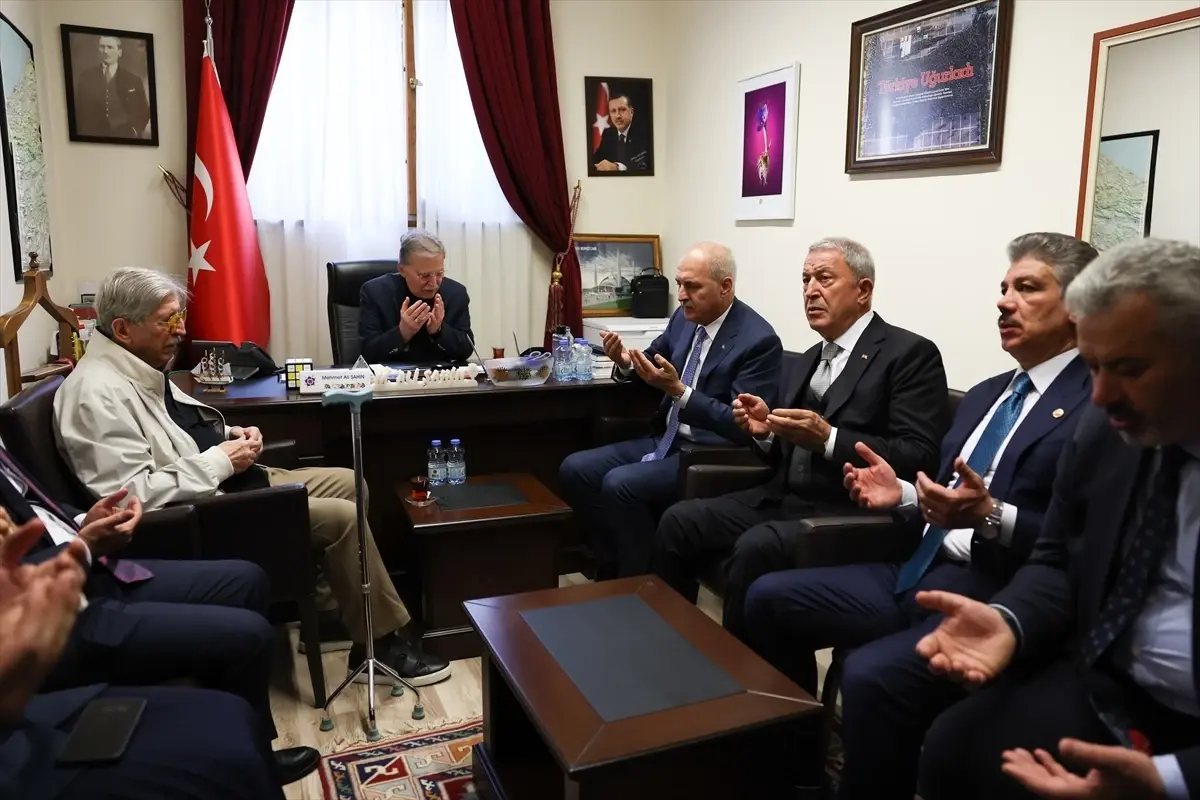 Kurtulmuş’tan Şahin’e Taziye Ziyareti