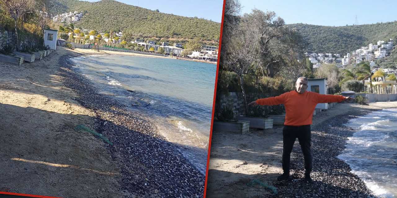 Bakanın otelinin bulunduğu sahil halka kapatılmıştı: Halktv.com.tr yazdı kıyı işgali sona erdi