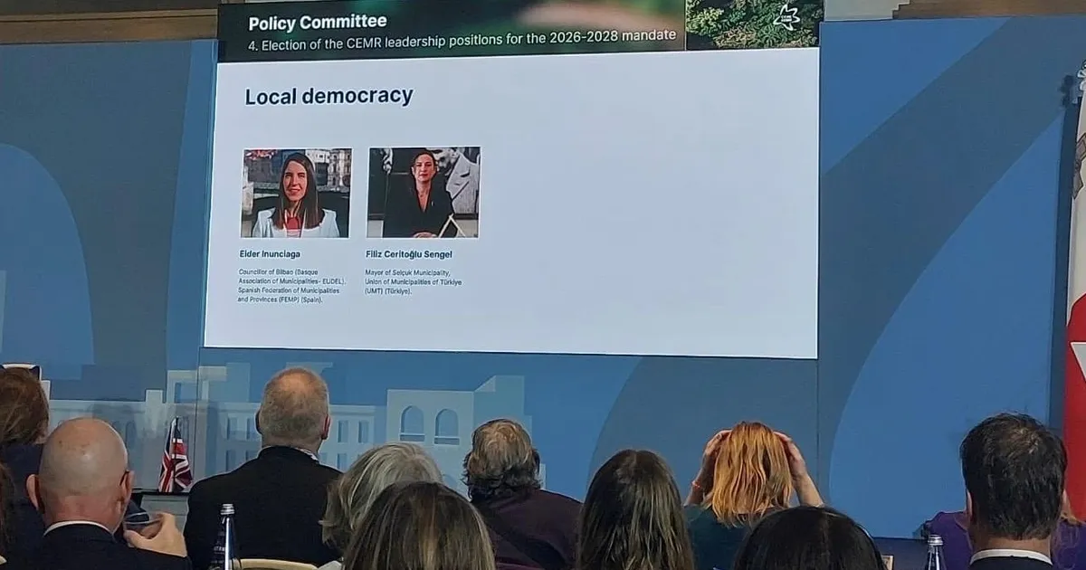 Başkan Sengel’e Avrupa’da büyük onur