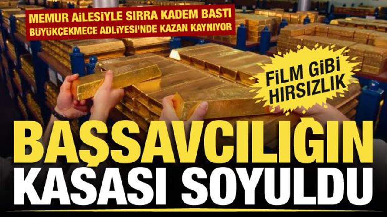 Büyükçekmece Adliyesi’nde dev vurgun! Başsavcılığın emanet kasası soyuldu