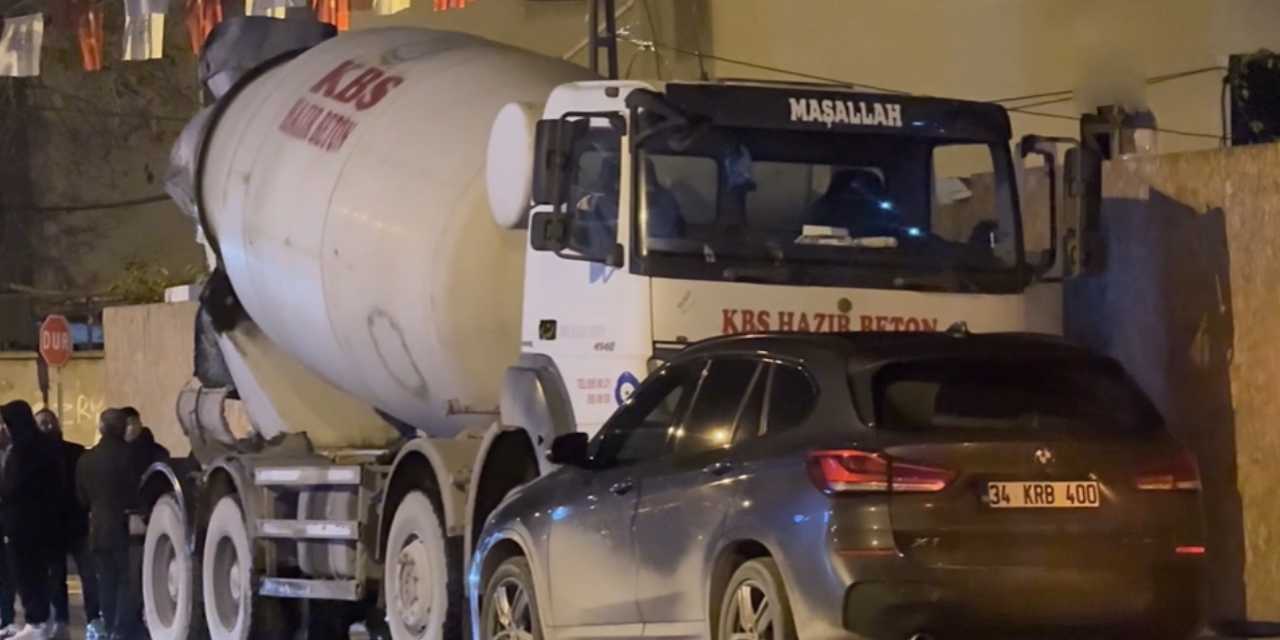Korkunç bir ölüm… Beton mikserinin içinde can verdi