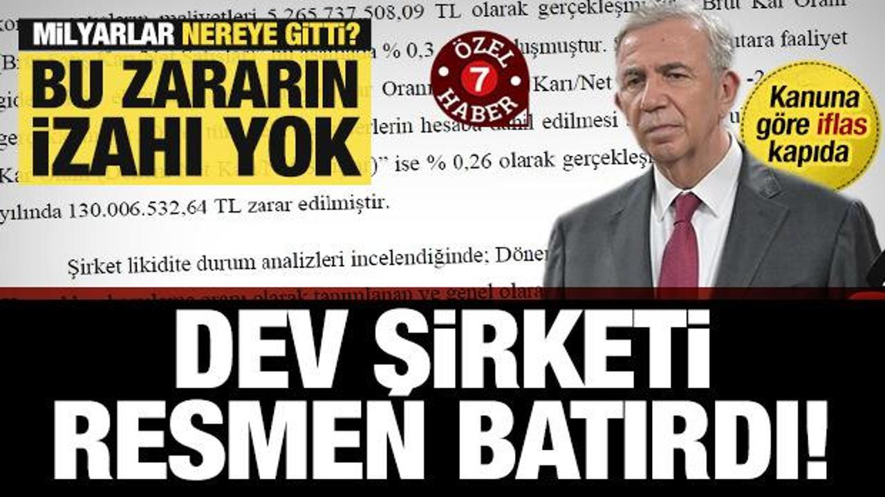 Mansur Yavaş ANFA’yı batırdı! Nakit bitti,borç tırmandı,iflas kapıda… 5 milyara ne oldu?