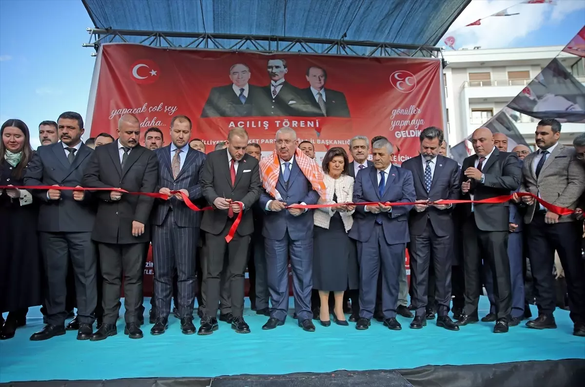 MHP Genel Başkan Yardımcısı Yalçın, Muğla’da partisinin il binasının açılışında konuştu Açıklaması