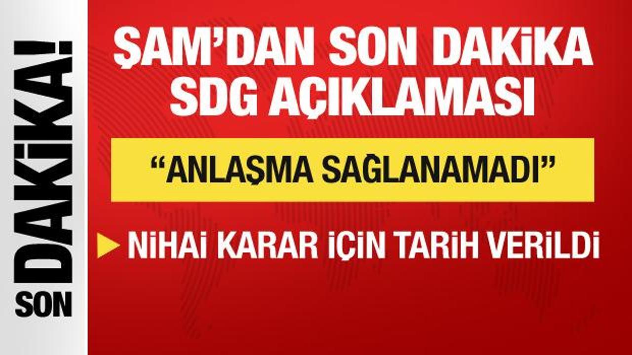 Şam: SDG’ye yanıt 28 Aralık’ta! “Anlaşma sağlanamadı”