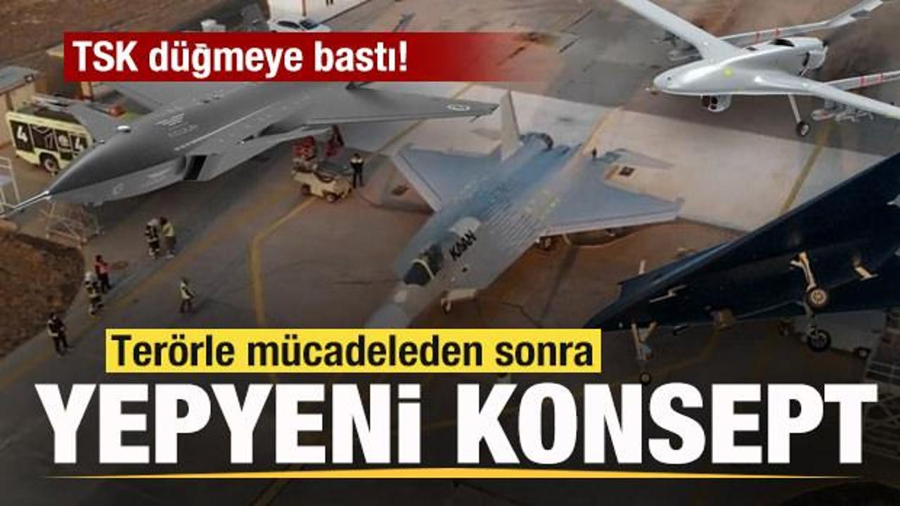 TSK düğmeye bastı! Terörle mücadeleden sonra yeni konsept
