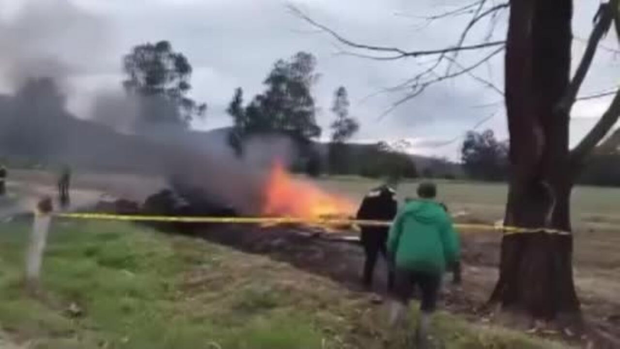 Kolombiya’da uçak düştü