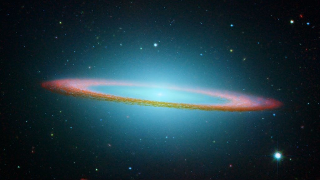 NASA’dan günün karesi. 28 milyon ışık yılı uzaktaki Sombrero Galaksisi