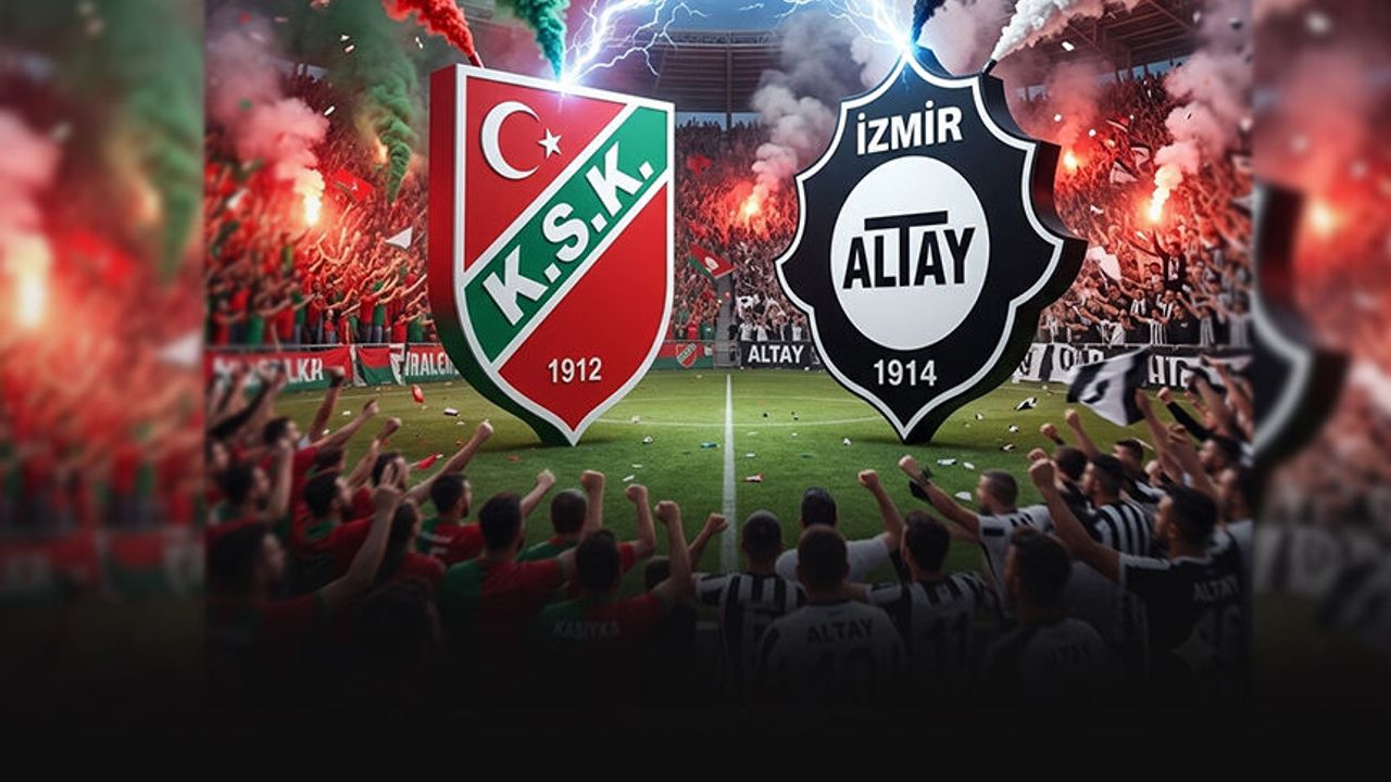 Karşıyaka-Altay derbisinde heyecan yükseliyor!